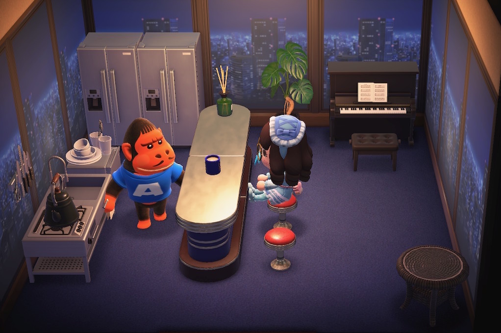 Animal Crossing: New Horizons Cesar House Interior