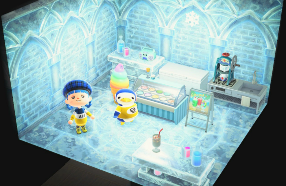 Animal Crossing: New Horizons Чебвик жилой дом Интерьер