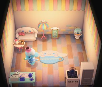 Animal Crossing: New Horizons Chai Haus Innere