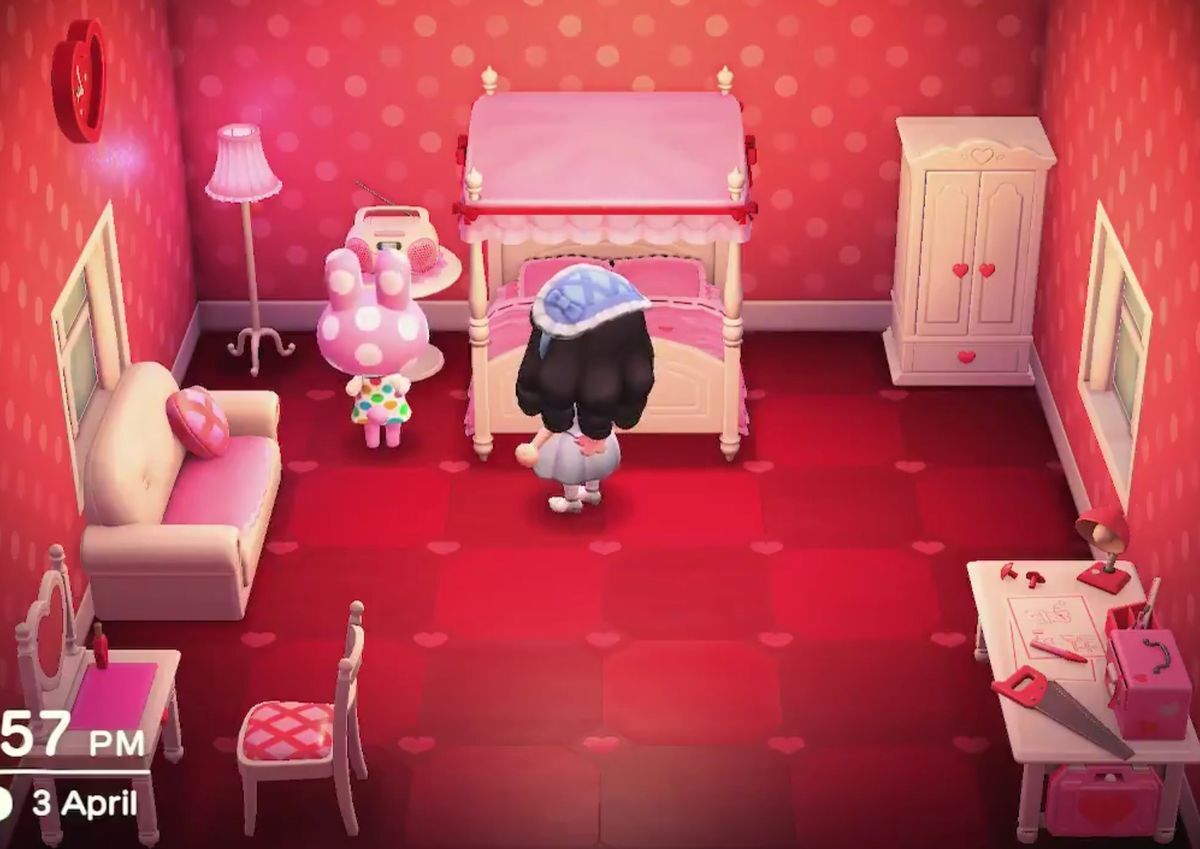 Animal Crossing: New Horizons Chrissy House Interior