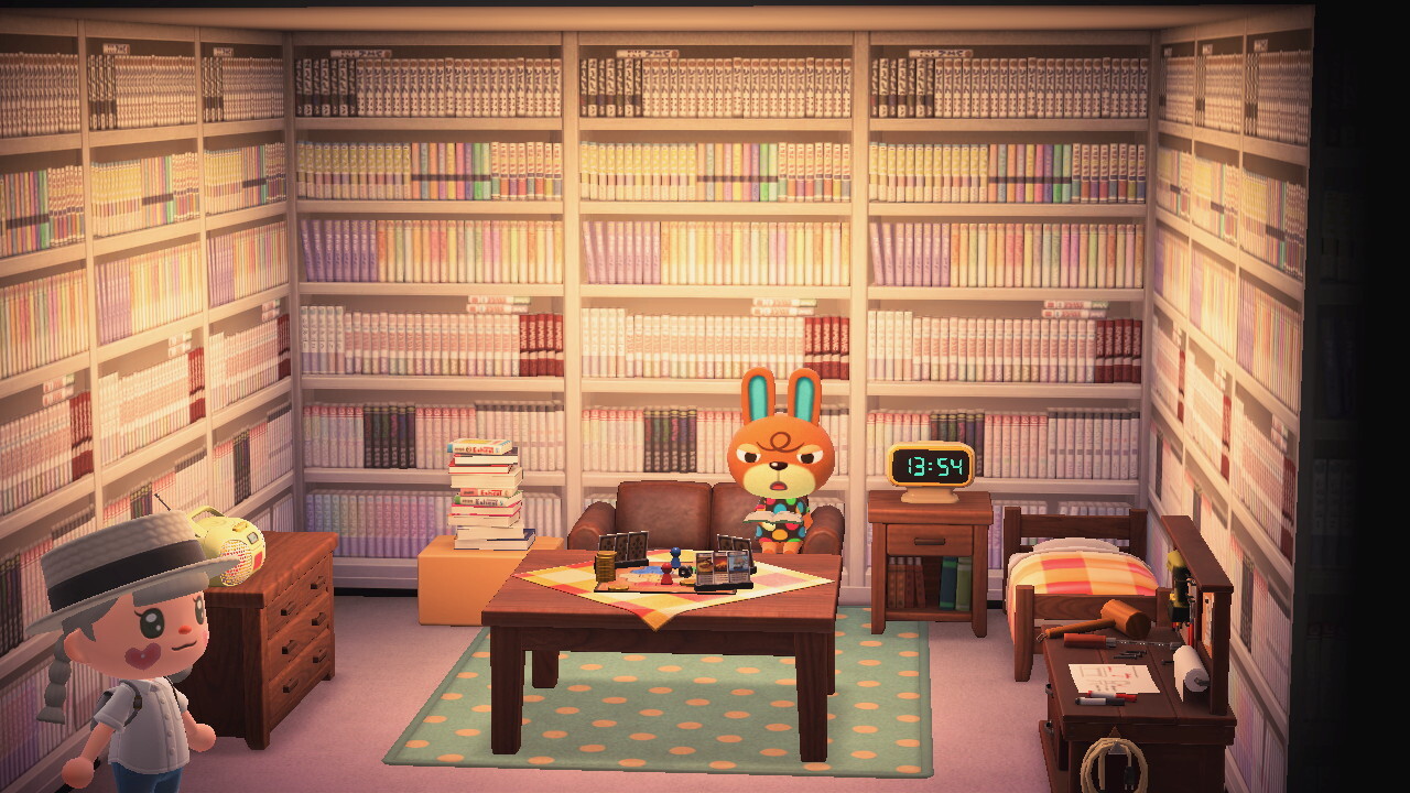Animal Crossing: New Horizons Claude House Interior