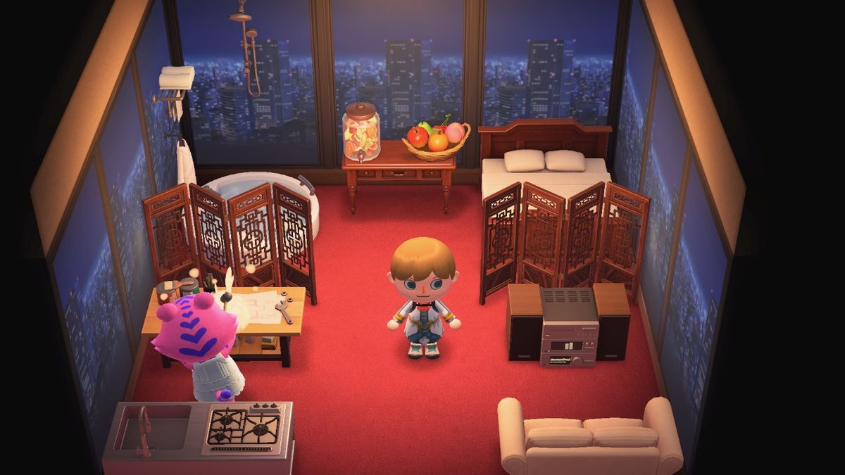 Animal Crossing: New Horizons Claudia House Interior