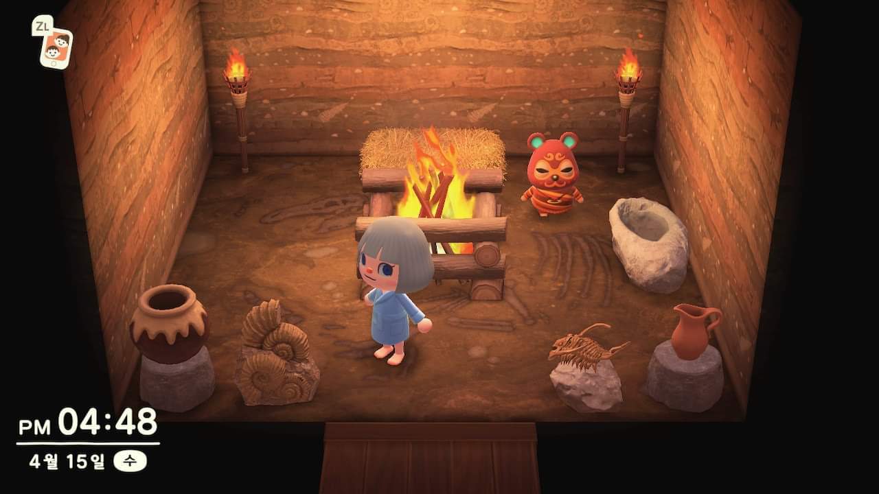 Animal Crossing: New Horizons Boliche Casa Interior