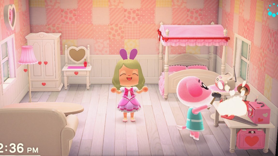 Animal Crossing: New Horizons Куки жилой дом Интерьер