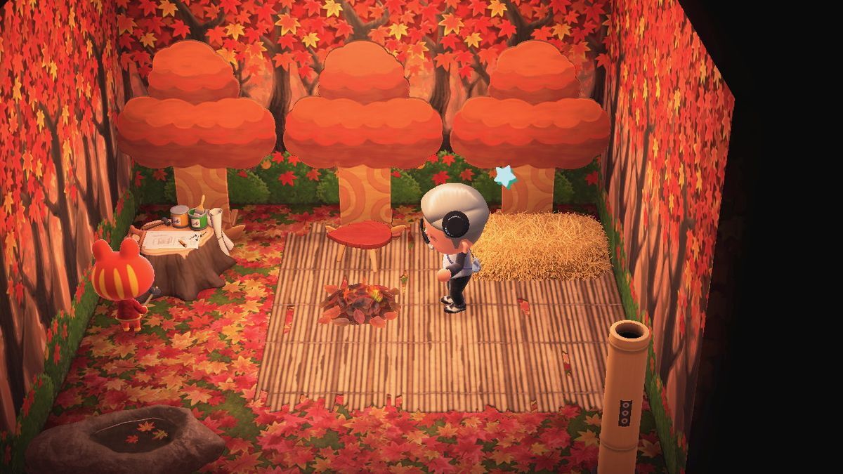 Animal Crossing: New Horizons Ranolfo Casa Interior