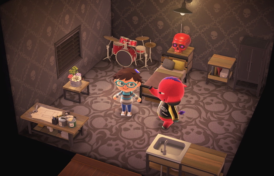 Animal Crossing: New Horizons Ramón Casa Interior