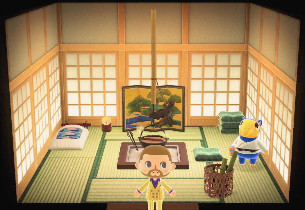 Animal Crossing: New Horizons Cirano Casa Interior