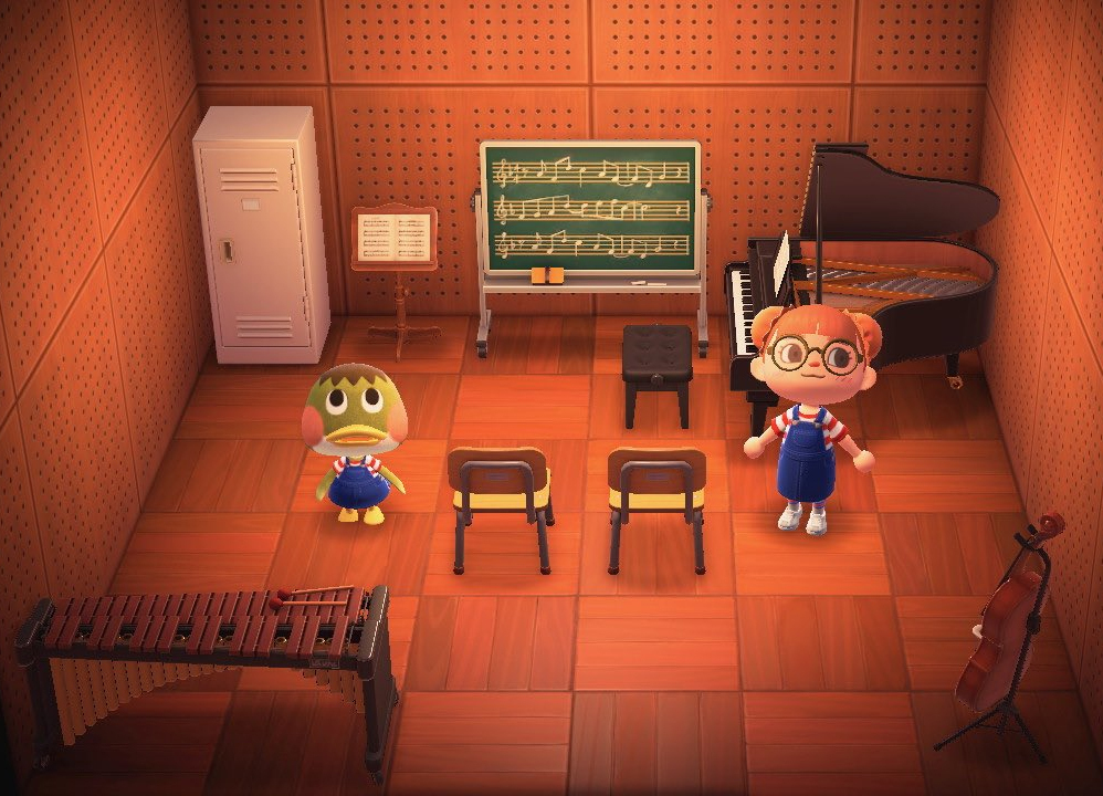 Animal Crossing: New Horizons Mina Maison Intérieur
