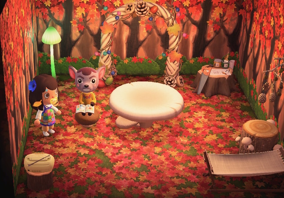 Animal Crossing: New Horizons Deirdre Casa Interieur