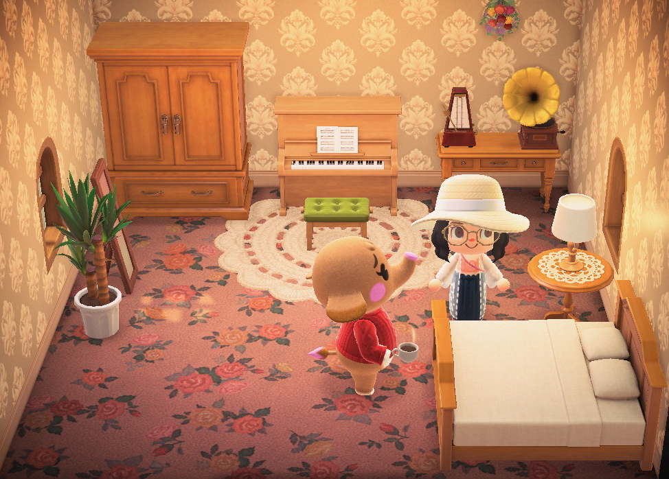 Animal Crossing: New Horizons Ellie Casa Interieur