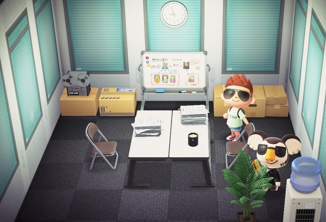 Animal Crossing: New Horizons Юджин жилой дом Интерьер