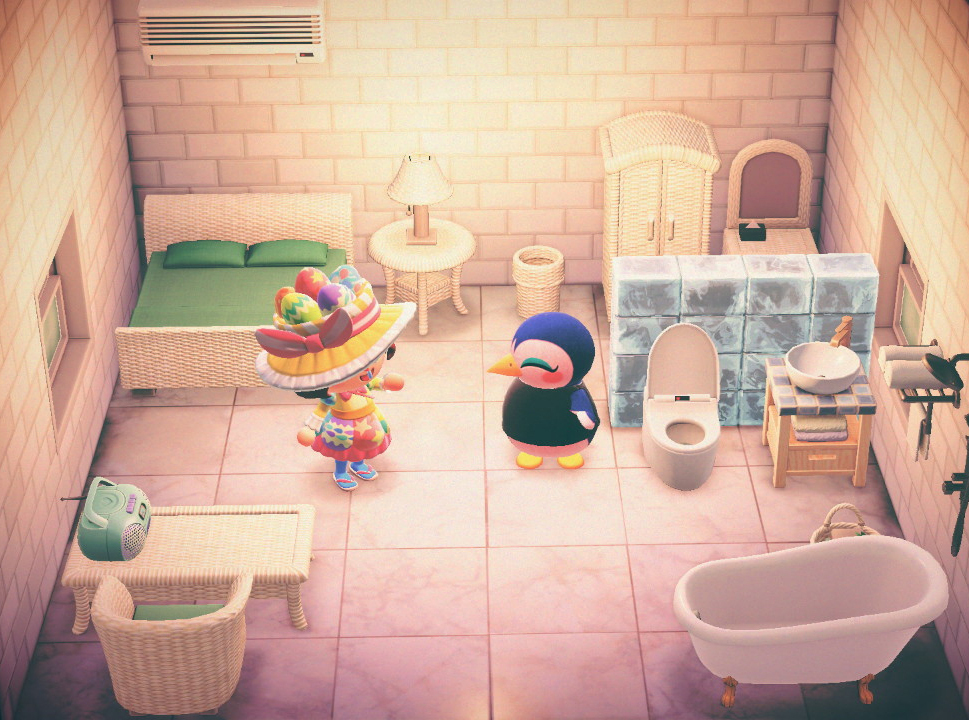 Animal Crossing: New Horizons Frieda Haus Innere