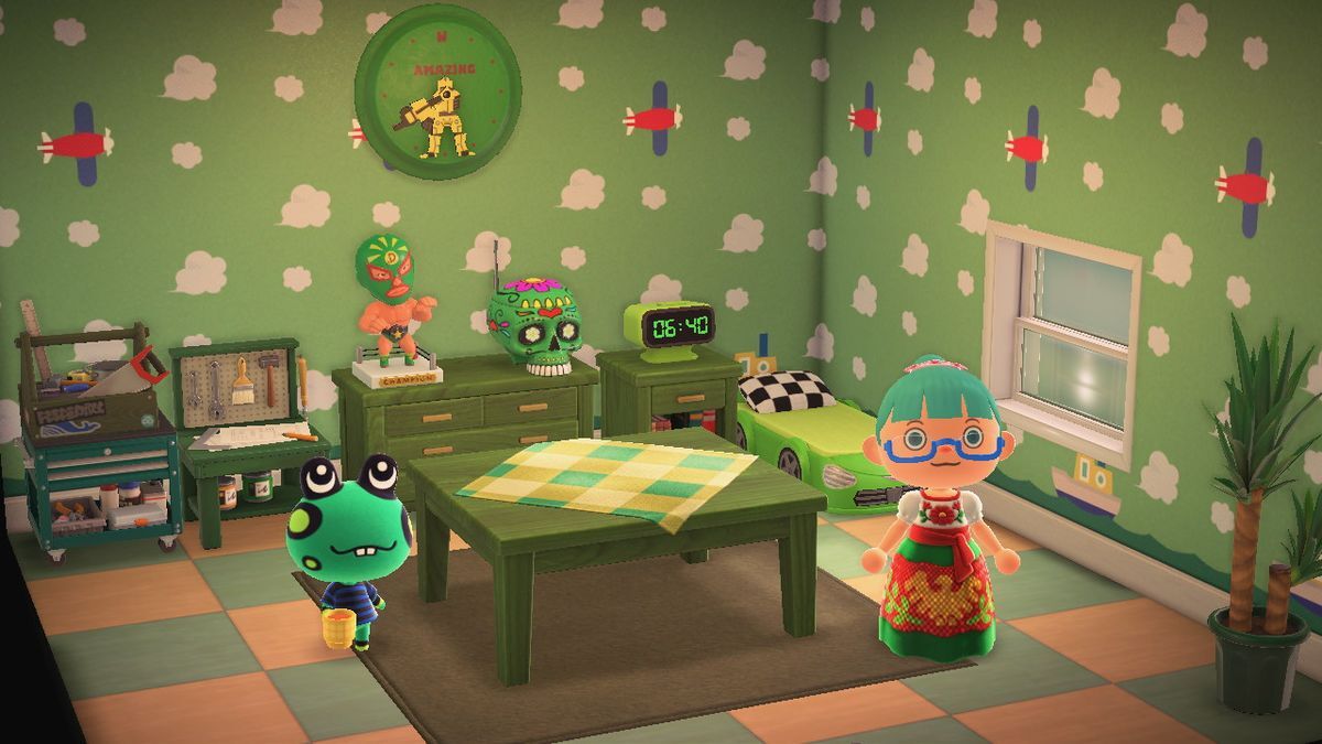 Animal Crossing: New Horizons Frobert House Interior