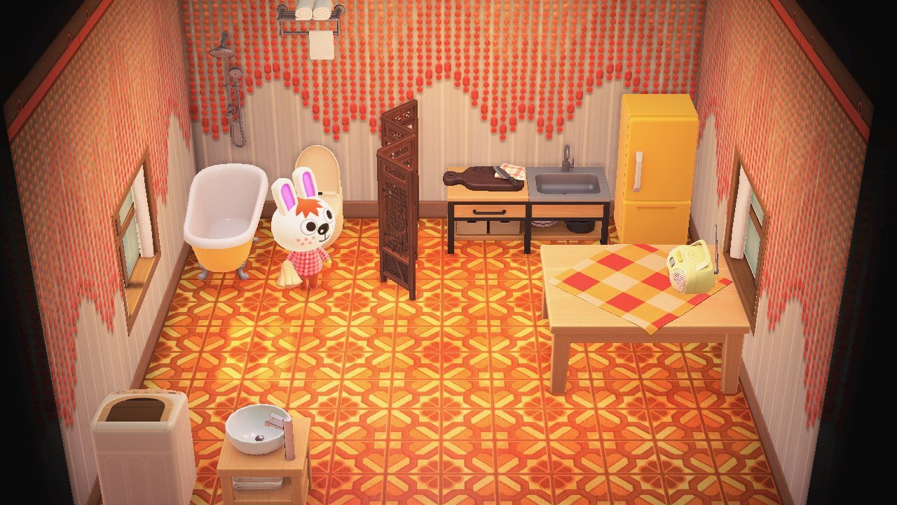 Animal Crossing: New Horizons Габи жилой дом Интерьер