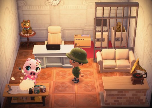 Animal Crossing: New Horizons Oinka Haus Innere