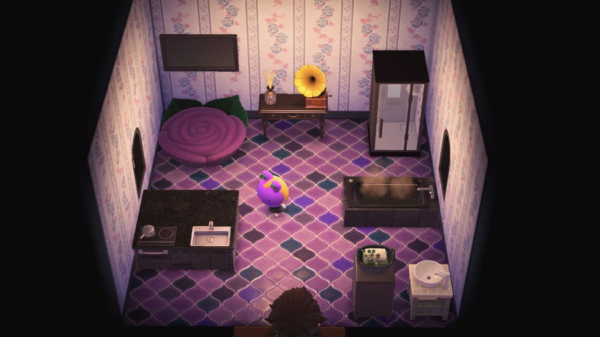 Animal Crossing: New Horizons Джиджи жилой дом Интерьер