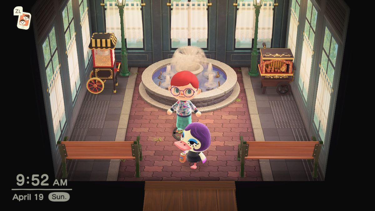Animal Crossing: New Horizons Глори жилой дом Интерьер