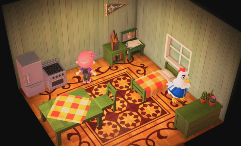 Animal Crossing: New Horizons Gus Casa Interior