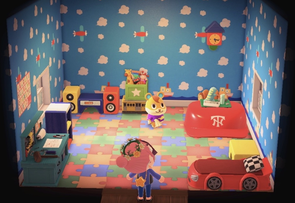 Animal Crossing: New Horizons Bombo Casa Interior