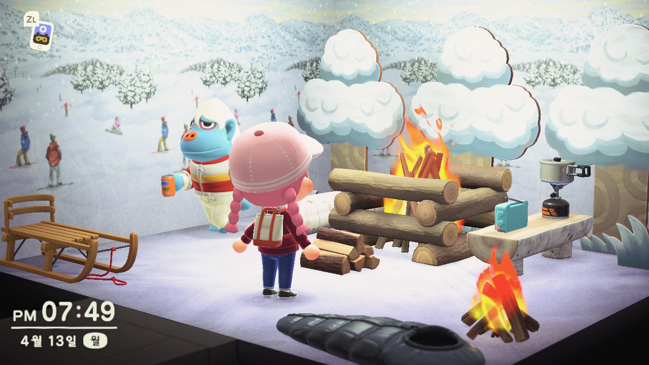 Animal Crossing: New Horizons Loran Maison Intérieur