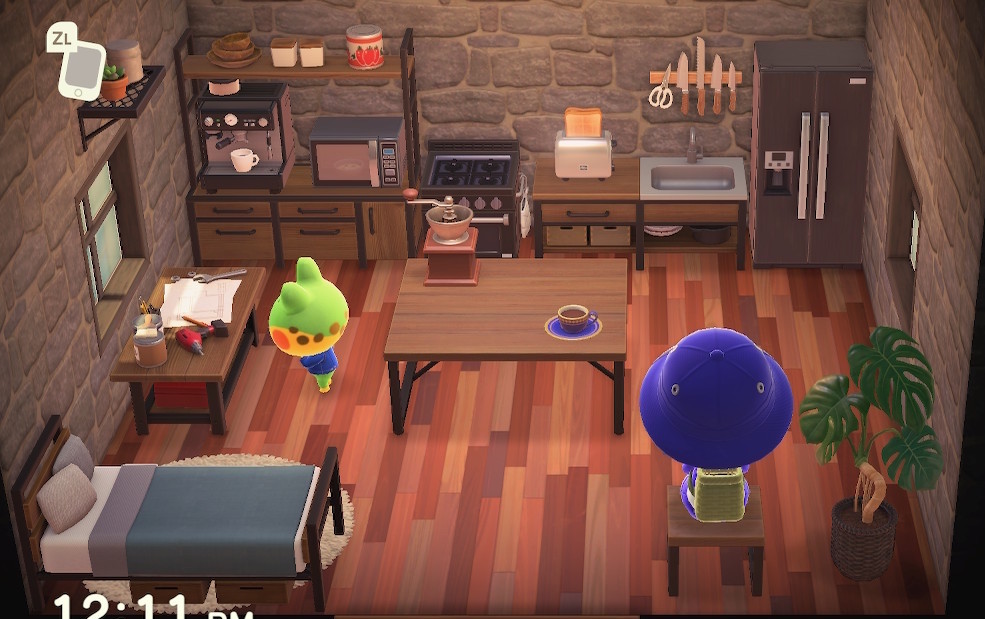 Animal Crossing: New Horizons Henry House Interior