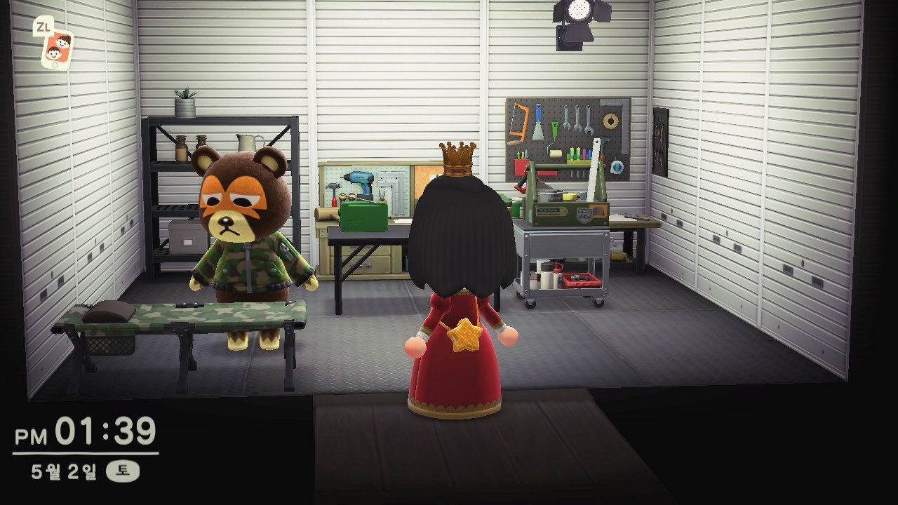 Animal Crossing: New Horizons Айк жилой дом Интерьер
