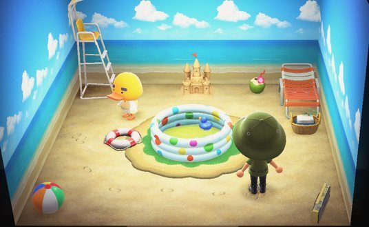 Animal Crossing: New Horizons Джоуи жилой дом Интерьер