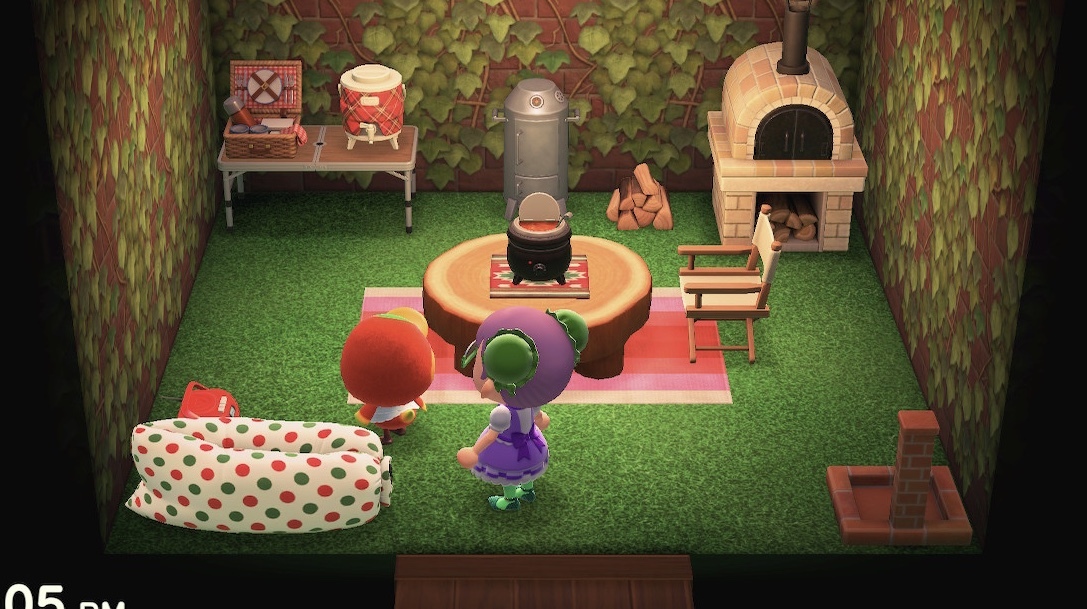 Animal Crossing: New Horizons Ketchup Maison Intérieur