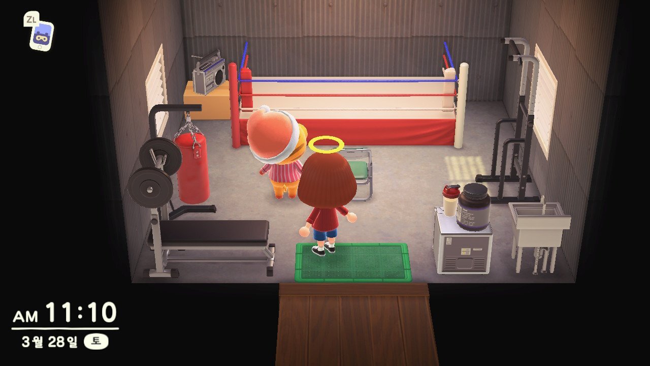 Animal Crossing: New Horizons Porcinio Casa Interior
