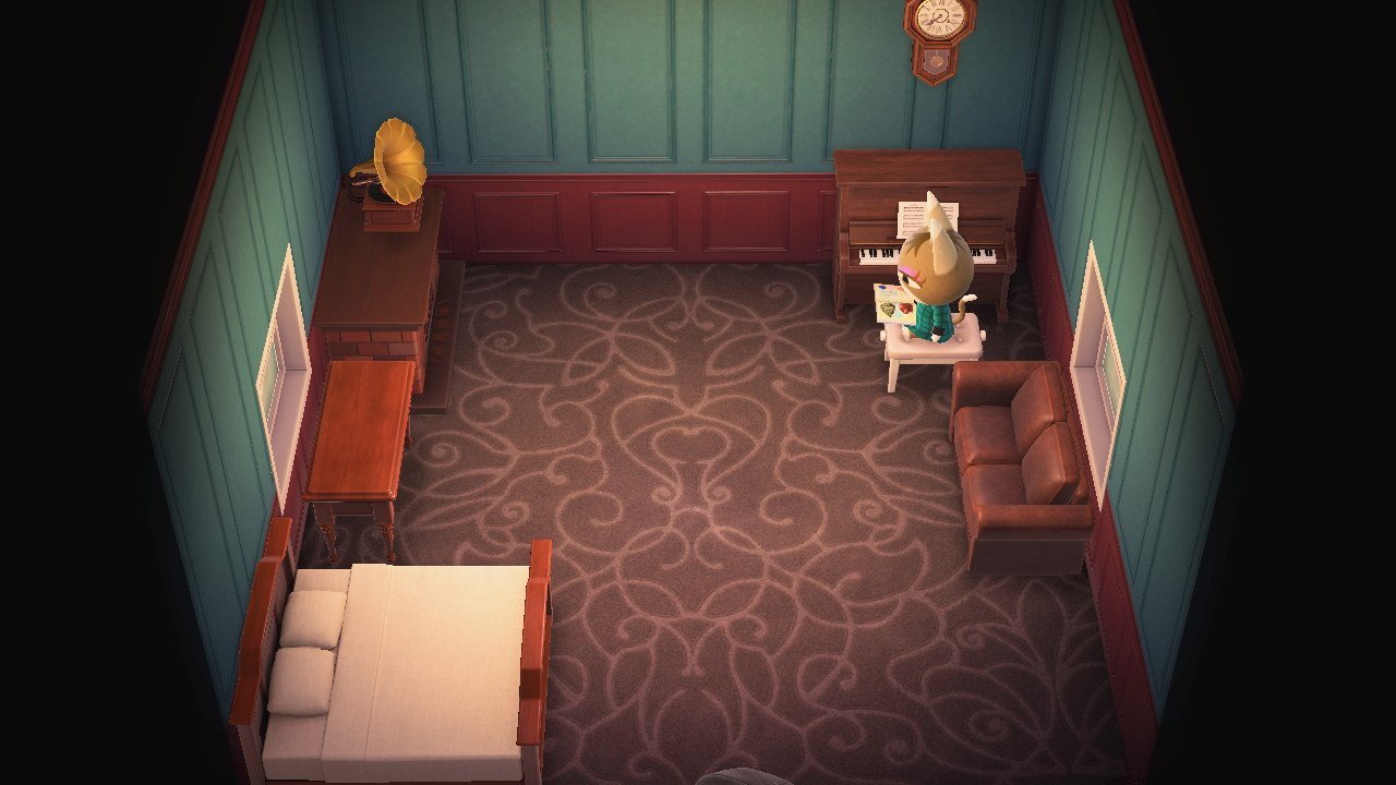 Animal Crossing: New Horizons Kitty House Interior
