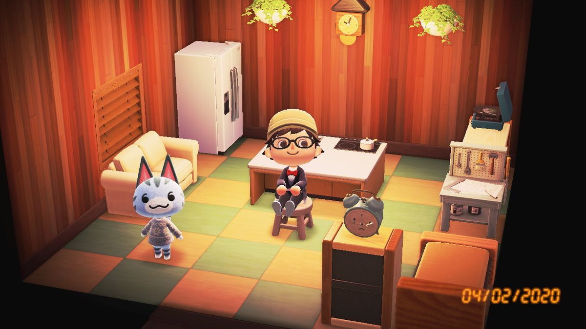 Animal Crossing: New Horizons Feline Haus Innere