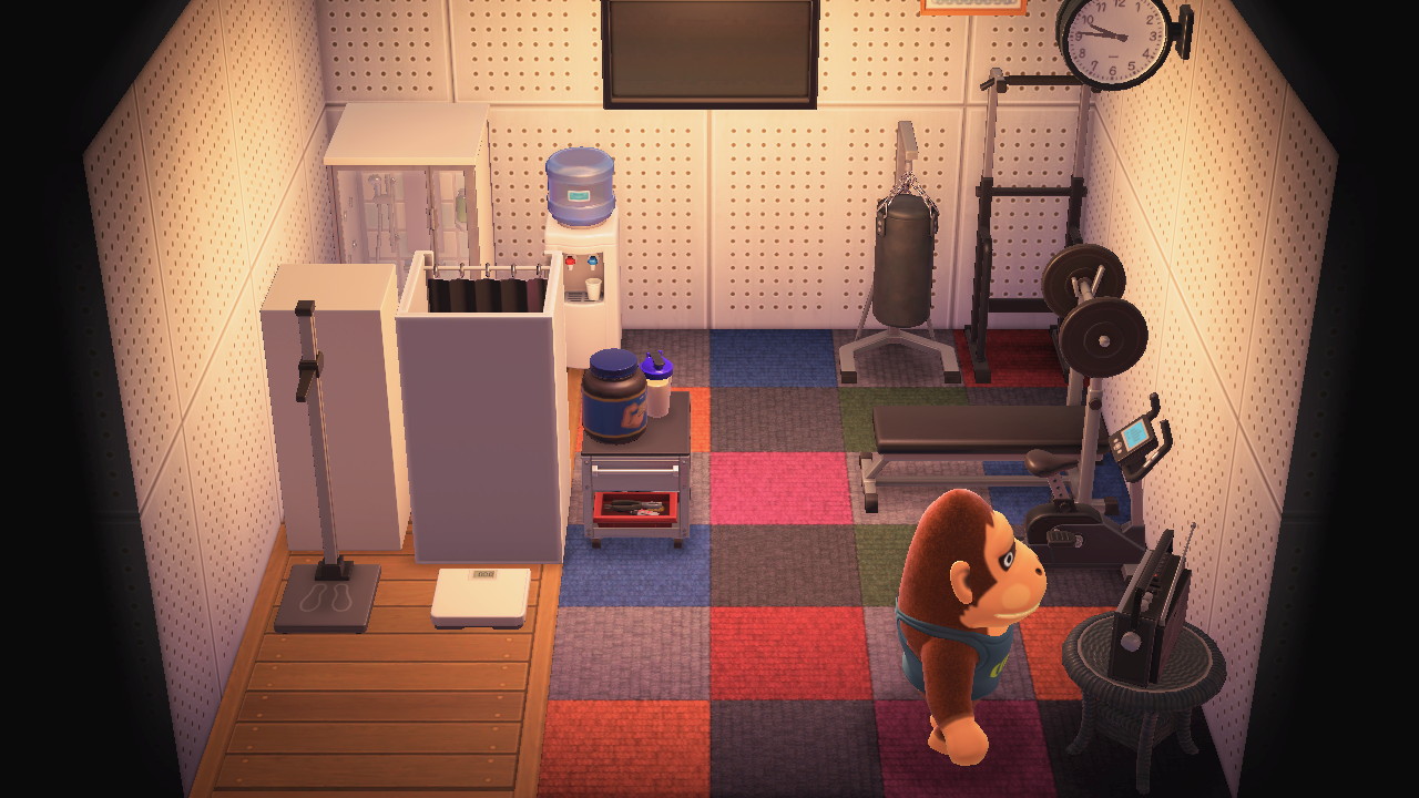 Animal Crossing: New Horizons Луи жилой дом Интерьер