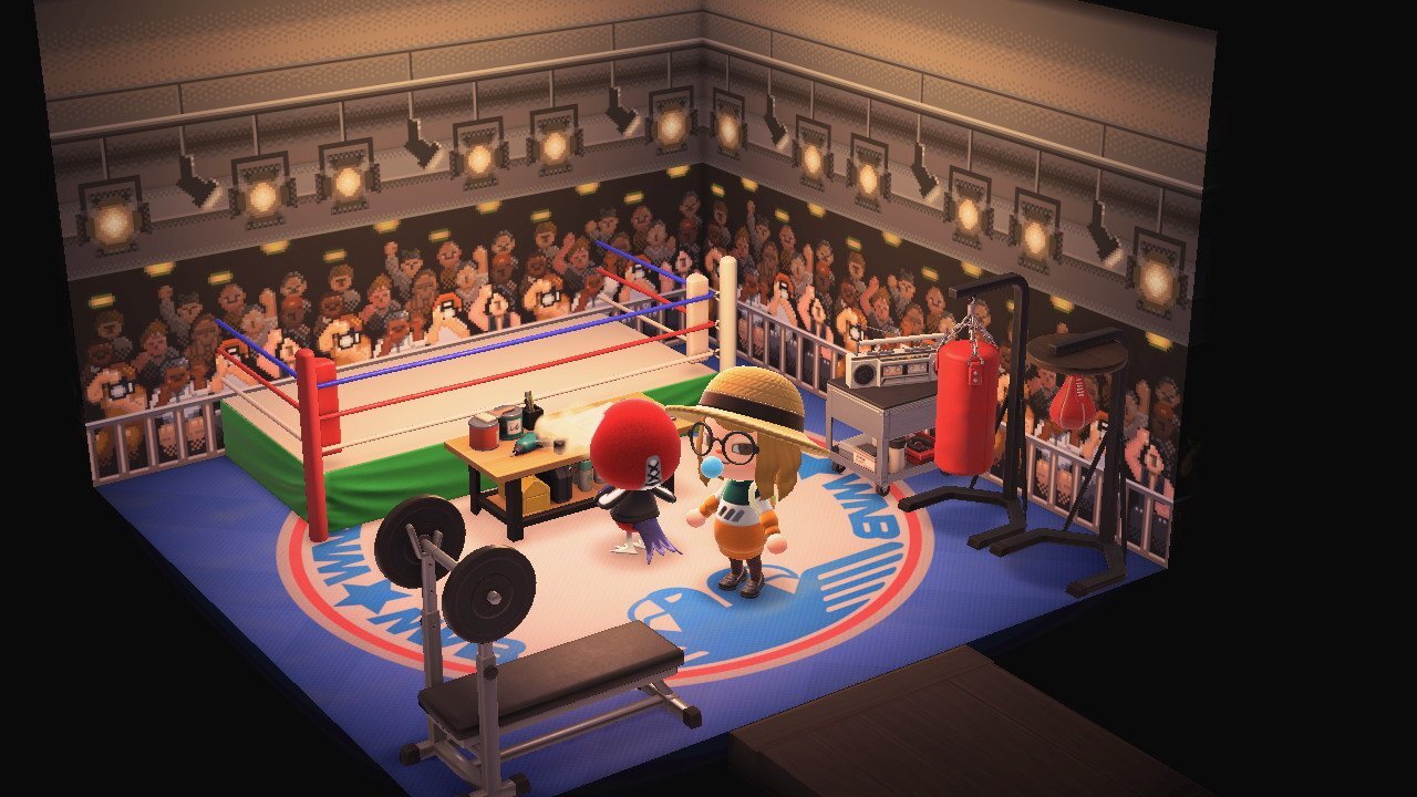 Animal Crossing: New Horizons Lucha House Interior