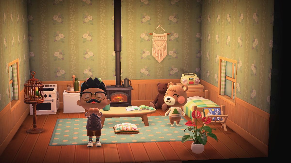 Animal Crossing: New Horizons Maple Casa Interieur