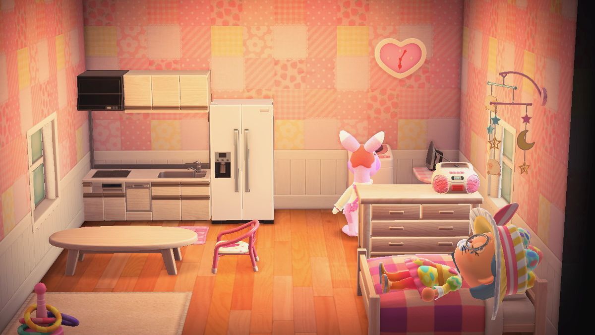 Animal Crossing: New Horizons Марси жилой дом Интерьер