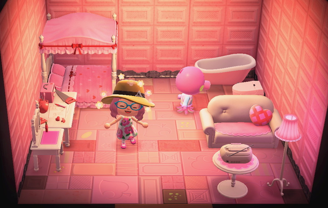 Animal Crossing: New Horizons Марин жилой дом Интерьер