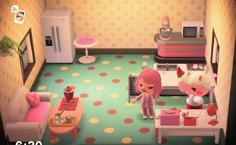 Animal Crossing: New Horizons Merengue Casa Interieur
