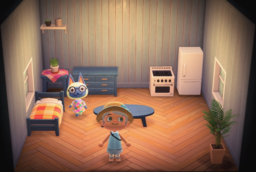 Animal Crossing: New Horizons Mitzi House Interior