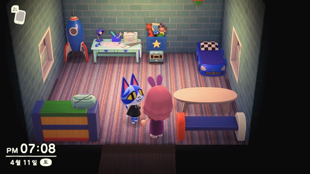 Animal Crossing: New Horizons Moe House Interior