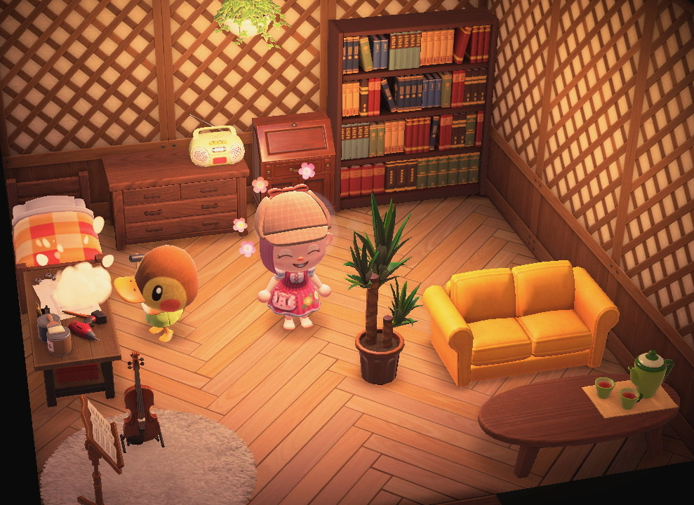 Animal Crossing: New Horizons Molly Casa Interieur