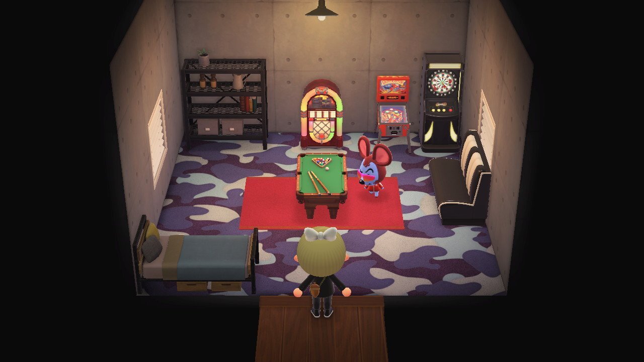 Animal Crossing: New Horizons Moose House Interior