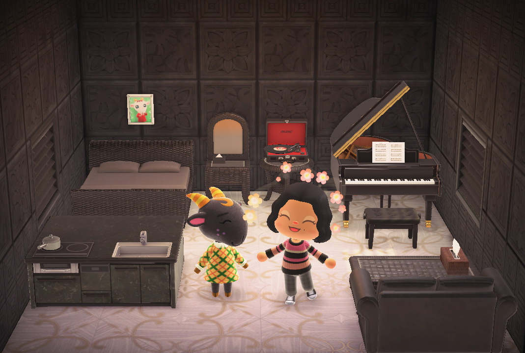 Animal Crossing: New Horizons Nan Casa Interieur