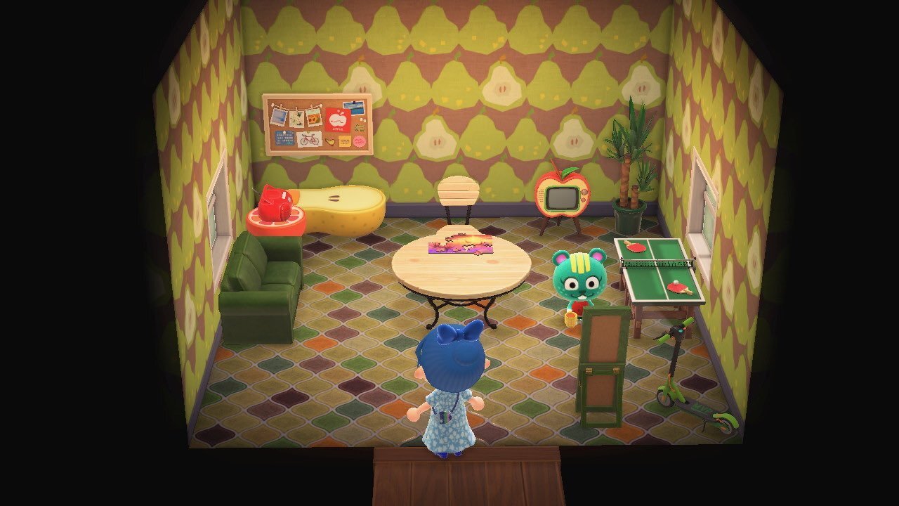 Animal Crossing: New Horizons Dentina Casa Interior