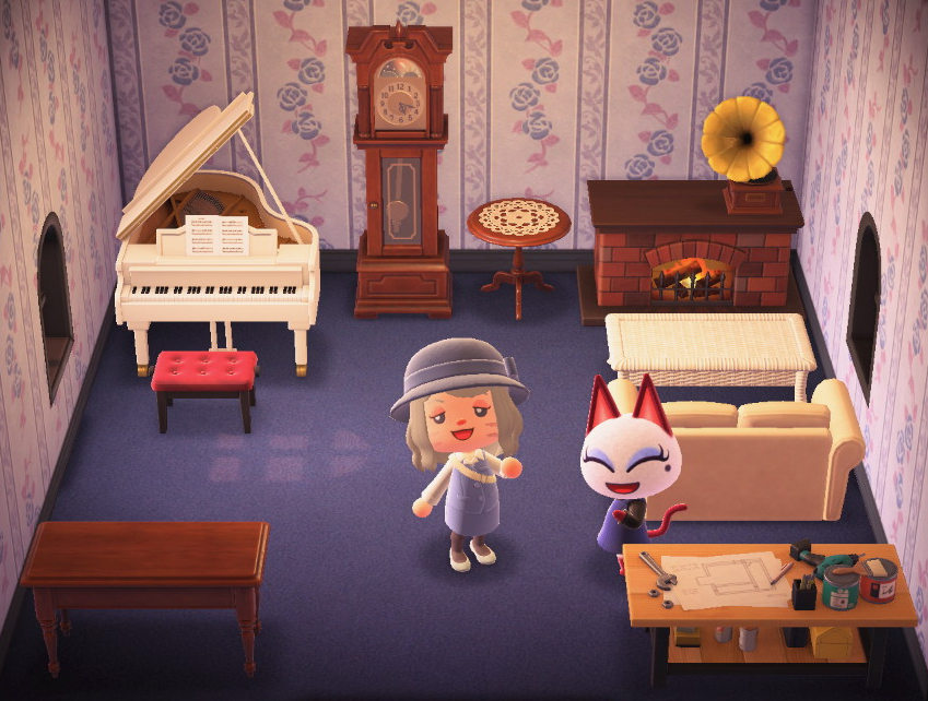 Animal Crossing: New Horizons Olivia House Interior