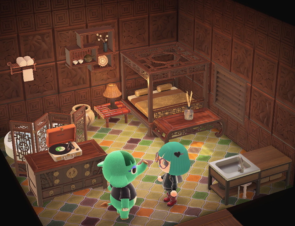 Animal Crossing: New Horizons Opal House Interior