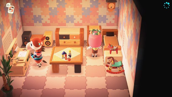 Animal Crossing: New Horizons Friedel Haus Innere