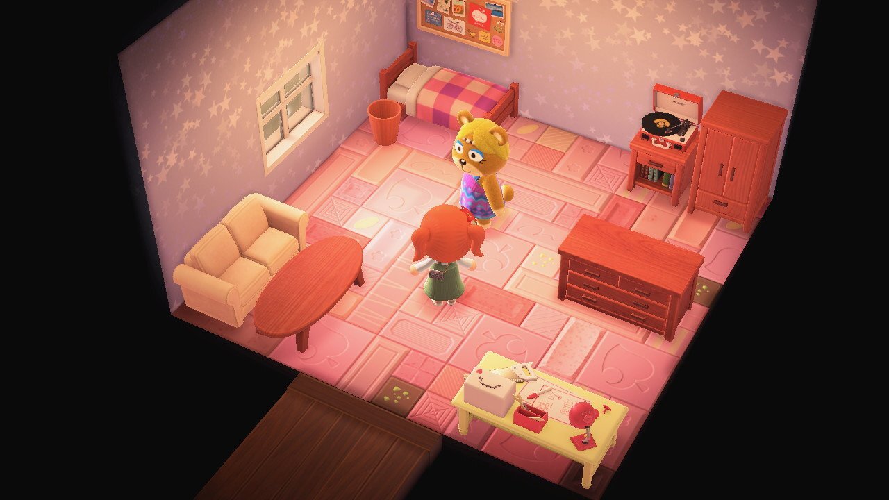 Animal Crossing: New Horizons Lizi Casa Interior