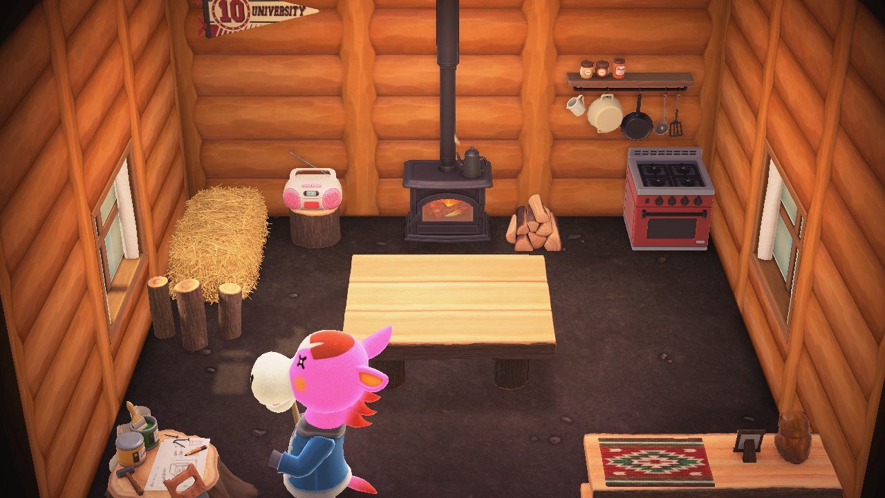 Animal Crossing: New Horizons Peaches House Interior