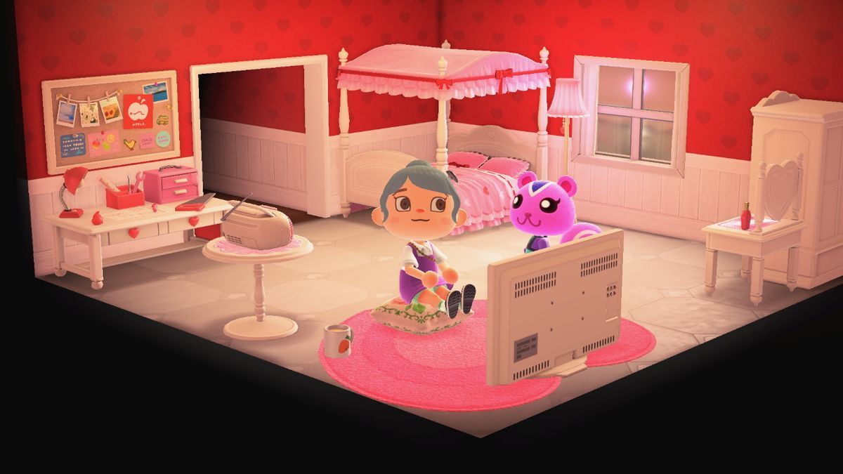 Animal Crossing: New Horizons Пинат жилой дом Интерьер