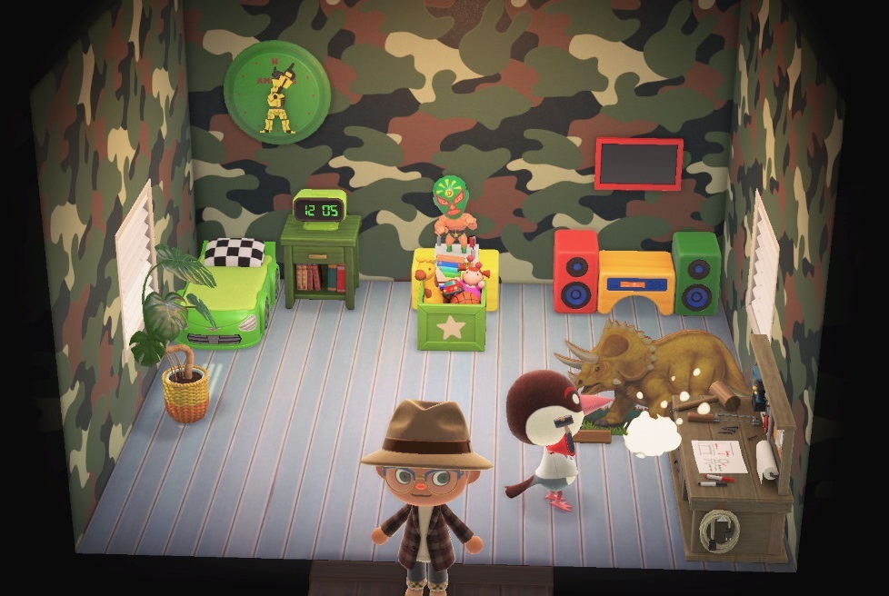 Animal Crossing: New Horizons Peck Casa Interieur